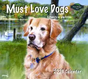 Pine Ridge 2026 Calendar Must Love Dogs Calender Fits Wall Frame