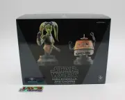 Star Wars Hera Syndulla and Chopper 1/7 Scale Mini-Bust Set Diamond Select New