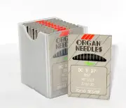 100 ORGAN B-27 SIZE#10/70 OVERLOCK SERGER BALLPOINT NEEDLES DCX27