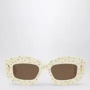 [Loewe] Arch Mask white sunglasses One size White