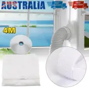 Window Seal Kit for Portable Air Conditioning Sealing Zip Hose Vent Universal 4M