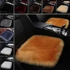 Warm Car Seat Cushion Long Plush Square Cushion Car Seat Cover Car