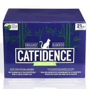 Catfidence® Biobased Bamboo Cat Litter, Clumping Cat Litter, 21 LB