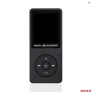 Mp4 播放器 64 GB 音樂播放器 1.8 英寸屏幕便攜式 MP3 音樂播放器,帶 FM 收音機錄音兒童成人