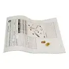 OEM GE WE25M73 Washer Dryer Combo Kit Gas Conversion 24" 1937112 AH3499703 EA...