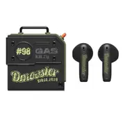 Oil Barrel Bluetooth Earphones - Black / Green Tws