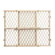 Evenflo Position & Lock Value Adjustable Wood Gate, Openings 26 - 42 in. Wide