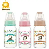 在飛比找樂天市場購物網優惠-Simba 小獅王辛巴 蘿蔓晶鑽標準玻璃小奶瓶 120ml
