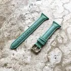 Green Color Slim Elegant Soft Band Strap for Fitbit Versa 3 4 Sense 2 Smartwatch