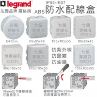 在飛比找蝦皮購物優惠-【含稅附發票】IP55防水 室外配線盒 多孔盒 接線盒 收線