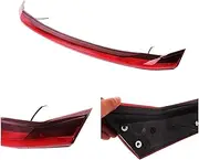 Car Style LED ABS Spoiler with Rear Brake Lamp Compatible for Honda Civic 2016-2017 Tail Light Trunk Led Accessories