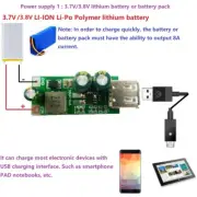 Boost LI-ION Li-Po Polymer lithium battery QC3.0 2.0 FCP Fast Quick USB Charger