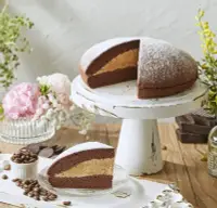 在飛比找Yahoo!奇摩拍賣優惠-【五月可朵烘培坊】巧克力摩卡波士頓派#每日現做蛋糕#板橋美食