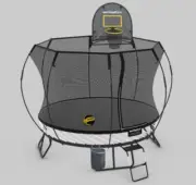 Springfree Compact Round Trampoline 8 ft - Sports Accessory Bundle