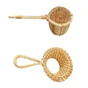 Tea Infuser Tea Colander Creative Tea Leaking Fine Mesh Bamboo Tea Strainer