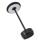 HG (Black)Rechargeable Cordless Led Desk Lamp Touch Sensor Lamp 3 Modes Portable