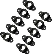 10Pcs Iron Wall Mount Speaker Hanger Bracket for Surround Sound System Heavy Duty Audio Speaker Plate Connector for Wall Mounted Displays Home Theater Setup
