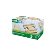 4pc Brio Mini Straight Tracks Kids/Childrens Interactive Play Toy 3y+
