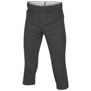Wilson Heavyweight Pull-Up Custom Baseball Pant w/ Tunnel Belt - Black YOUTH XL