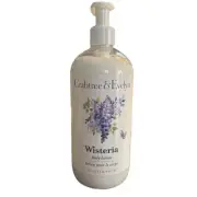 Crabtree & Evelyn WISTERIA BODY LOTION 16.9 oz with Pump NEW HTF