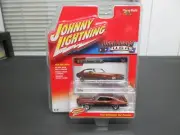 Johnny Lightning 1971 Pontiac GTO BROWN METALLIC 1:64 Scale RARE