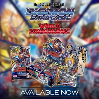 Digimon Card Game - World Convergence Booster Box [BT21] - ENGLISH - ON HAND