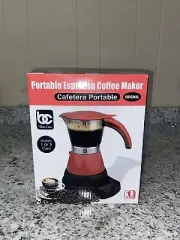 Bene Casa Portable Electric Espresso Coffee Maker 1-3 cups Cuban Coffee Maker