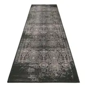 Devon Chenille Rustic Runner - 32 Green 80x300 cm