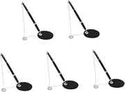 COHEALI 5pcs Signing Pen Punch Bed Bracket Key Fob Display Cabinet Pen Case Prop Buzzer Supplies Pen Case Hard Phone Cases Nice Holder Coupling Accessories Secure Gel Pens