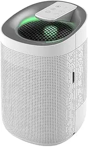 MyGenie 2-in-1 Air Purifier And Dehumidifier | Wi-Fi Control | HEPA Filter|3 Layer Filtration System |Water Tank |Easy Use |White