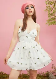 [Sugar Thrillz] Life In Paradise Skater Mini Dress