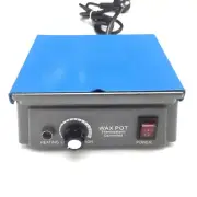 Wax Heater Dental Lab Equipment Wax Heater 3 Well Wax Heating Analog Dipping Pot