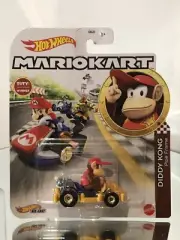 HOT WHEELS MARIO KART DIDDY KONG PIPE FRAME DIE CAST 1:64 SCALE NINTENDO