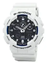 Casio G-SHOCK Analog-Digital Shock-Resistant World Time GA-100B-7A Mens Watch