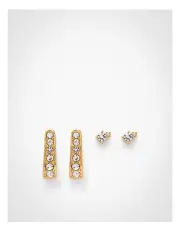 [Witchery] Chloe Earrings Set in Gold