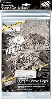 Ultra Pro Resealable Current Size Comic Bags (Pack of 100)