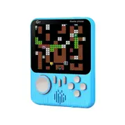 3.5 inch mini retro handheld game console 666 in 1 retro nostalgic handheld game console for students single player retro handheld game console (blue)