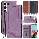 For Samsung Note 20/10/9/8/S23/S22/S21/S8/F14 Leather Magnetic Wallet Case Cover