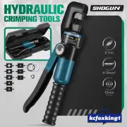 Cable Lug Hydraulic Crimping Tool Battery Terminal Wire Force Crimper Cutter Kit