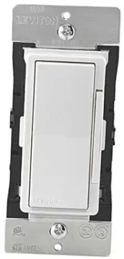 D26HD-1BW Decora Smart Wi-Fi, No Hub Required (2nd Gen) 600W Dimmer Switch, 1
