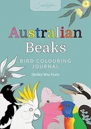 Creative Shell Australian Beaks: Bird Colouring Journal - Art Media Paper - A5 - 56 Pages