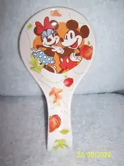 Disney Mickey & Minnie Mouse Fall, Autumn, Thanksgiving Ceramic Spoon Rest New