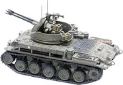 1:72 Scale Alloy US Army 2nd Field Artillery M42 Tank Model Simulation Tank Model for Collection