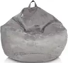 Bean Bag Chair Cover (No Filler) Bird's Nest Shape Adult Size Microsuede Stuffed
