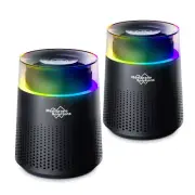 2Pack LED Home Air Purifier for Allergies Pet Smoke Odor True HEPA PM2.5 Sensor