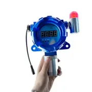 Wall-mounted Hydrogen Chloride Gas Detector HCL Gas Monitor 0-100PPM Alarm Light