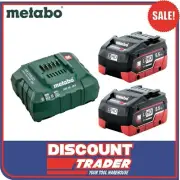 Metabo 18V 5.5Ah Starter Battery Pack 2x LiHD Batteries 1x ASC 30-36 AU32100550