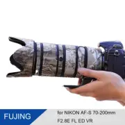 FUJING Waterproof for NIKON AF-S 70-200mm F2.8E FL ED VR III Lens Cover