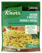 Knorr Sidekicks Cheddar & Broccoli Rice Side Dish, 130g