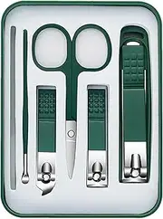 Nail Clippers Set Finger Toenail Clippers Set Nail Cutting Set Stainless Steel Manicure Set Nail Care Tools Grooming Kits with Storage Box Tools